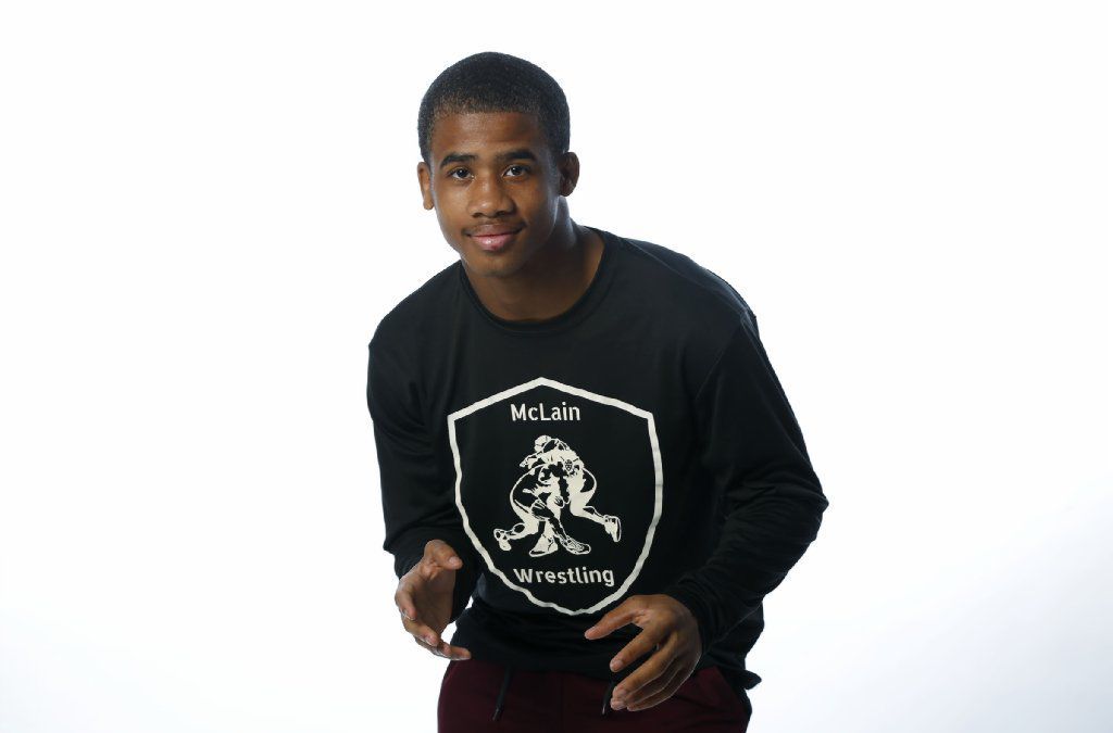 All-World wrestling finalist: McLain senior Thaddeus Long